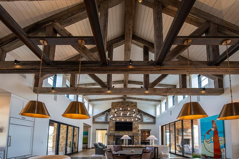 WeatheredBlend Timbers for Trusses