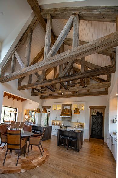 WeatheredBlend Timbers for Trusses