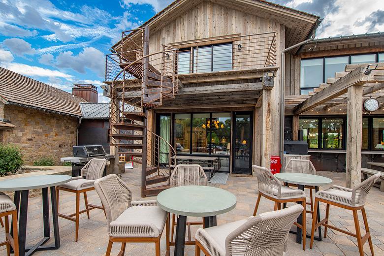 NatureAged Gray Shiplap and Board-and-Bat Siding and WeatheredBlend Timbers