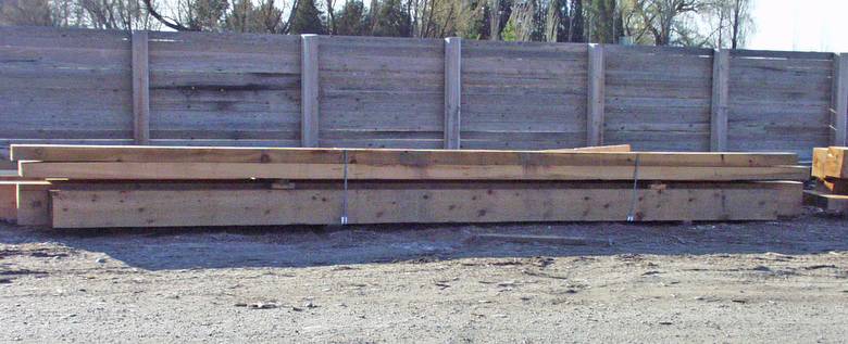 Cedar Timbers / 30' long