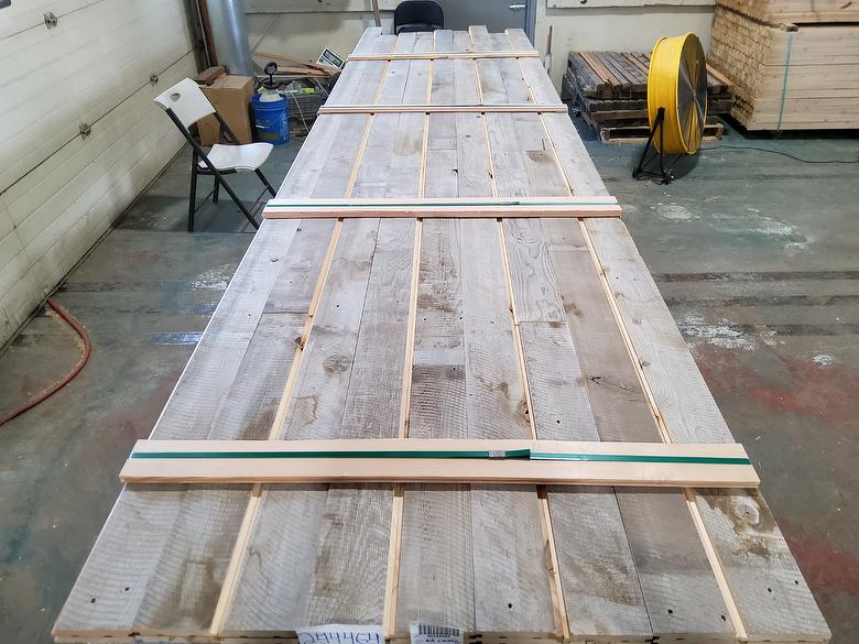 bc# 244464 - .72" x 4.625" NatureAged Gray Cedar Shiplap[Classic] - 100.59 sf - L = 2-16' - Photo #314763