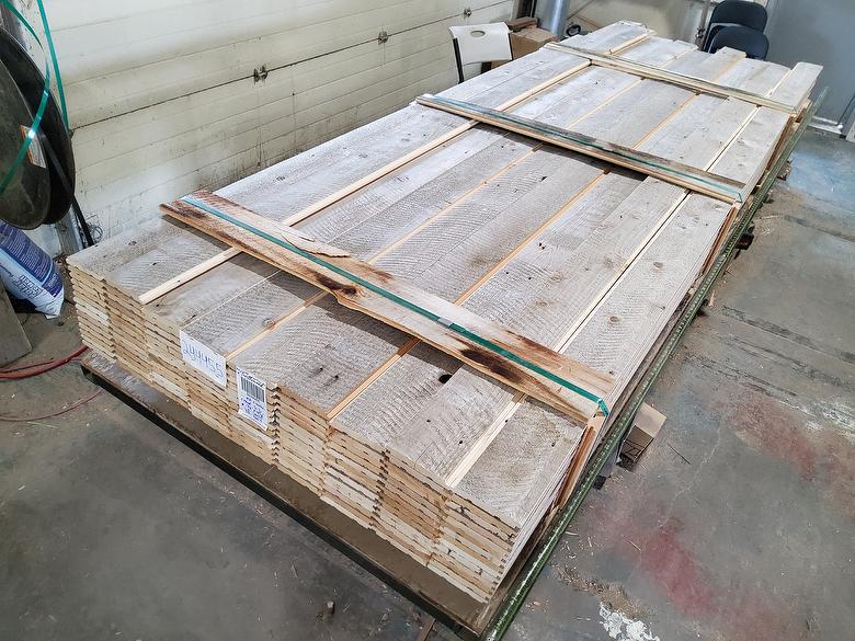 bc# 244455 - .72" x 4.625" NatureAged Gray Cedar Shiplap[Classic] - 465.20 sf - L = 2-12' - Photo #314865