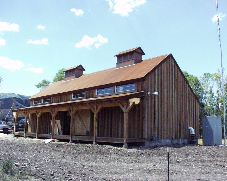 Pump House / Trestlewood II "Salty Fir" Circle-Sawn Lumber