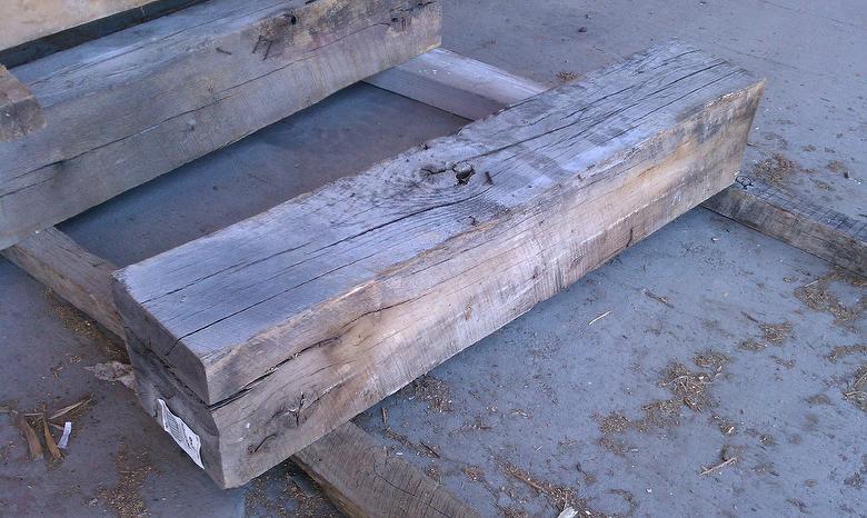 Oak Weathered Mantel