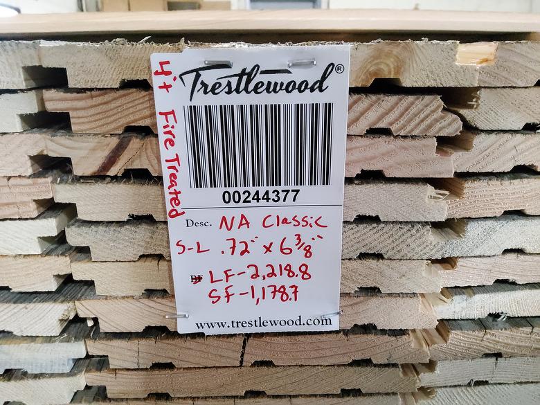bc# 244377 - .72" x 6.375" NatureAged Gray Shiplap Lumber[Classic] - 1,178.31 sf - L = 4-16' - Photo #316126