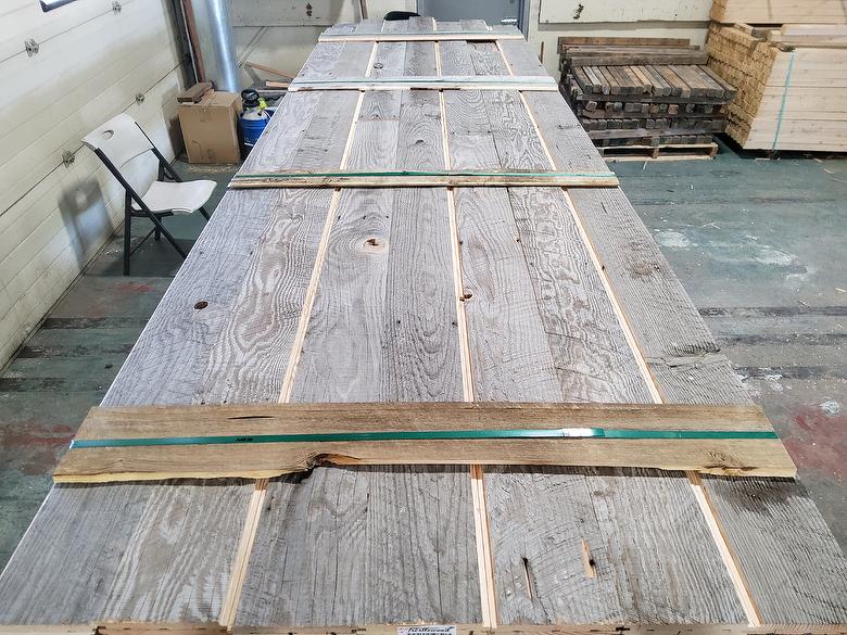 bc# 244376 - .72" x 6.375" NatureAged Gray Shiplap Lumber[Classic] - 1,003.00 sf - L = 4-14' - Photo #316130