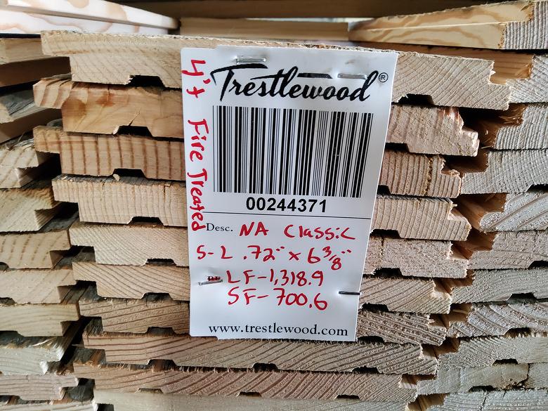 bc# 244371 - .72" x 6.375" NatureAged Gray Shiplap Lumber[Classic] - 700.19 sf - L = 4-10' - Photo #316344