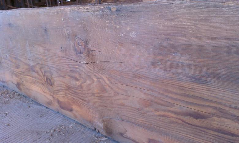 Reclaimed Douglas Fir Weathered Mantel