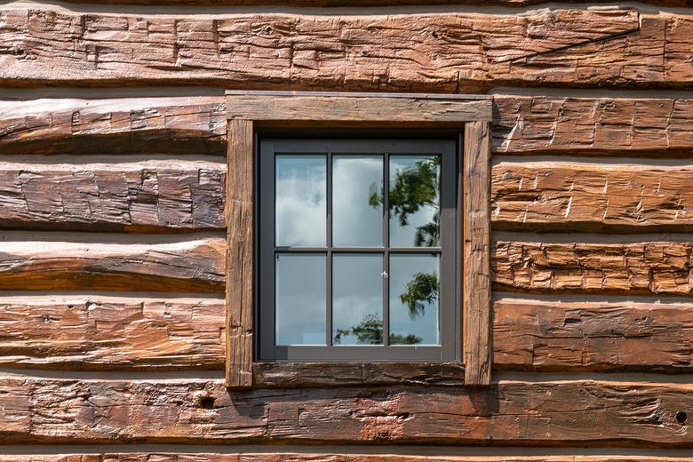 2" Hand-Hewn Skins (stained)