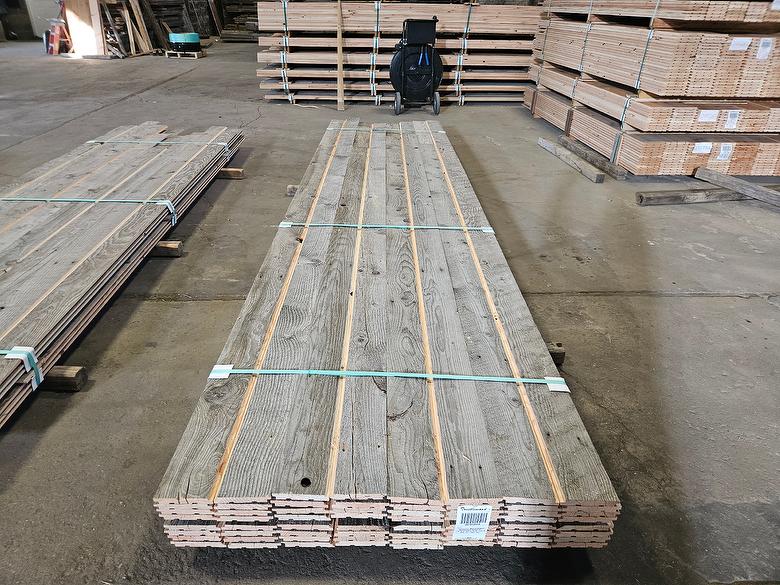 bc# 182008 - .72" x 4.625" NatureAged Gray Shiplap Lumber[Classic] - 327.00 sf - 2' to 14' - Photo #321546