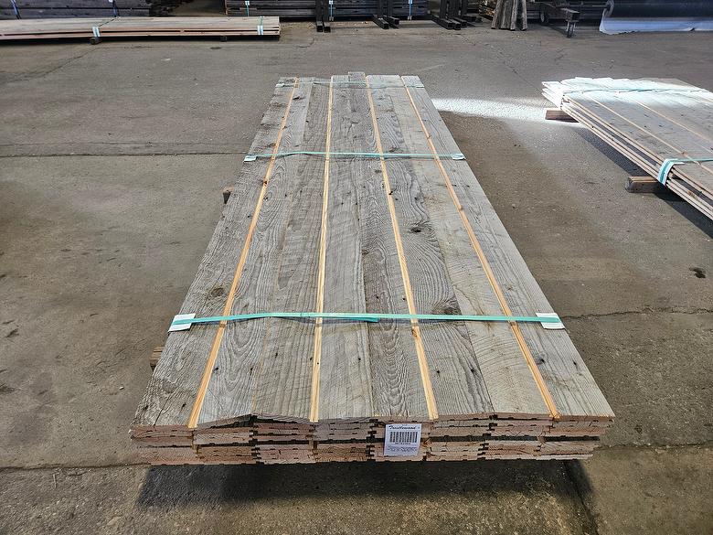 bc# 182004 - .72" x 4.625" NatureAged Gray Shiplap Lumber[Classic] - 235.00 sf - 2' to 10' - Photo #321561