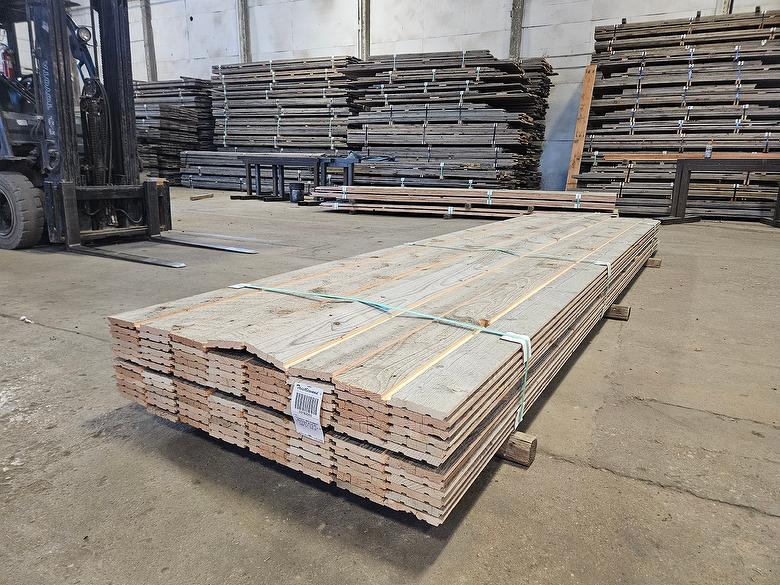 bc# 182002 - .72" x 4.625" NatureAged Gray Shiplap Lumber[Classic] - 516.00 sf - 2' to 14' - Photo #321612