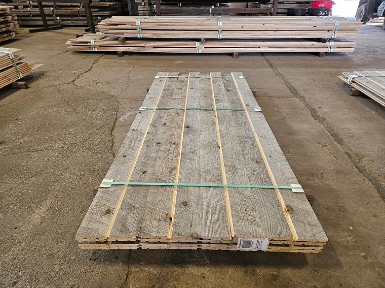 bc# 181995 - .72" x 4.625" NatureAged Gray Shiplap Lumber[Classic] - 97.60 sf - 2' to 8' - Photo #321694