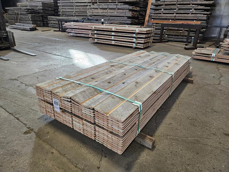 bc# 181989 - .72" x 4.625" NatureAged Gray Shiplap Lumber[Classic] - 368.00 sf - 2' to 8' - Photo #321695