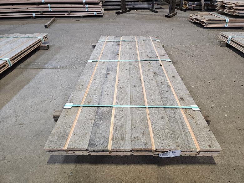 bc# 181998 - .72" x 4.625" NatureAged Gray Shiplap Lumber[Classic] - 72.70 sf - 2' to 8' - Photo #321706