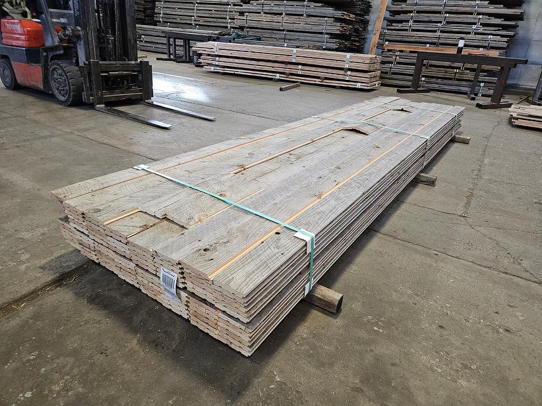 bc# 181993 - .72" x 4.625" NatureAged Gray Shiplap Lumber[Classic] - 506.50 sf - 2' to 14' - Photo #321710
