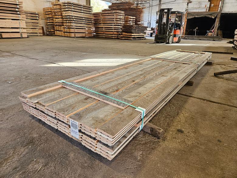 bc# 181994 - .72" x 4.625" NatureAged Gray Shiplap Lumber[Classic] - 393.20 sf - 2' to 16' - Photo #321713