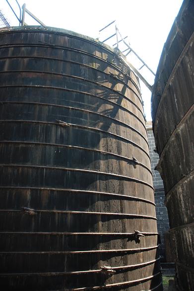 Tanks Standing (Large tanks are about 20â high and 24â diameter)