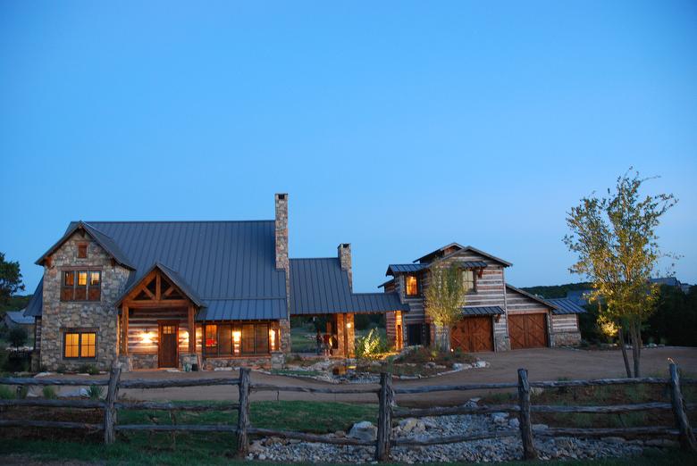 Hand Hewn Skins and Harbor DF Siding and Timbers