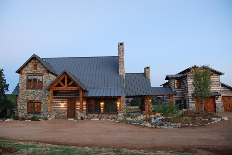 Hand Hewn Skins and Harbor DF Siding and Timbers