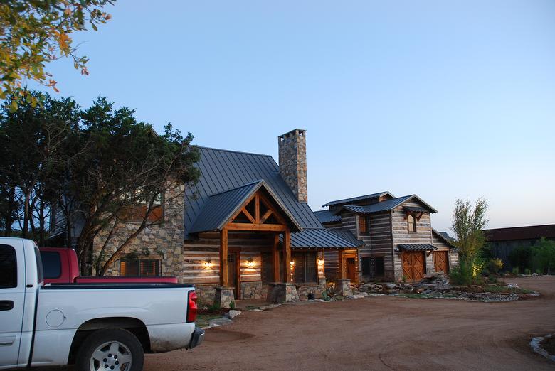 Hand Hewn Skins and Harbor DF Siding and Timbers