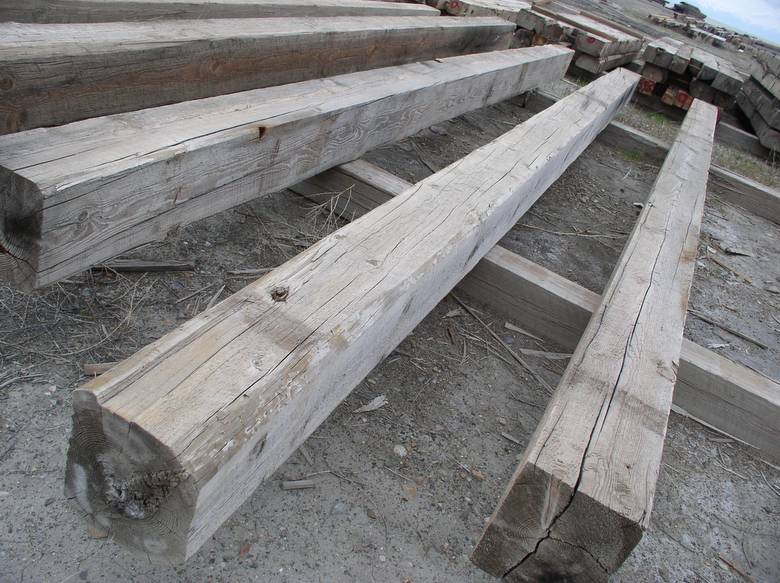 Weathered TWII Timbers