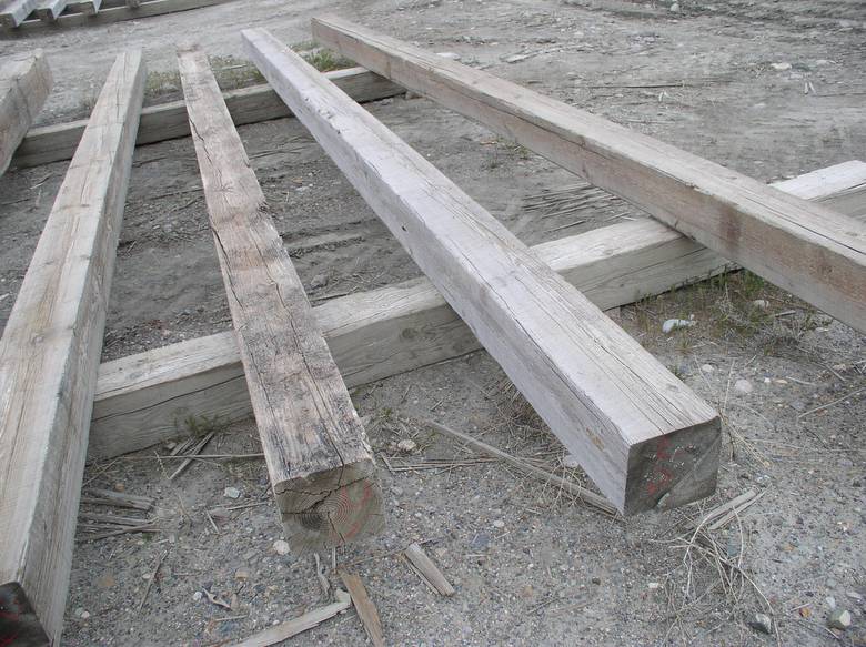 Weathered TWII Timbers