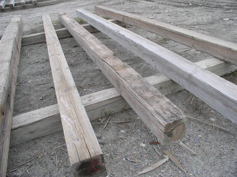 Weathered TWII Timbers