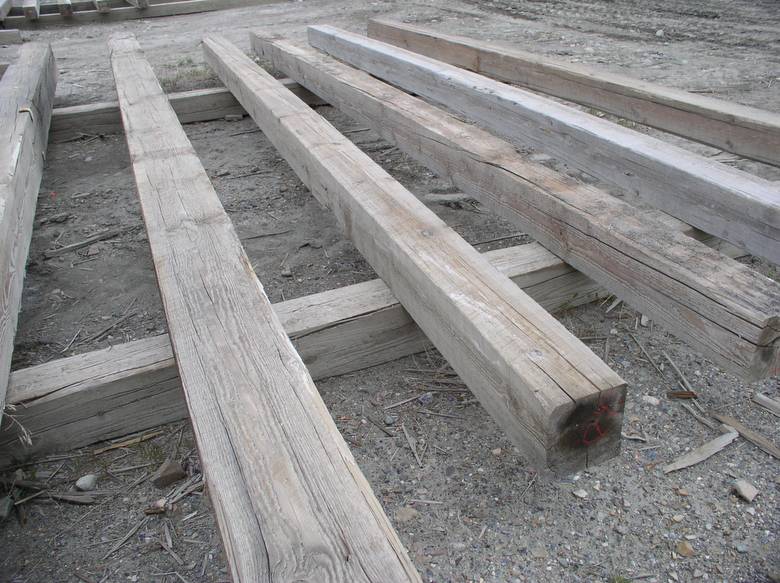 Weathered TWII Timbers