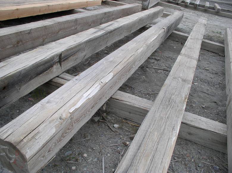 Weathered TWII Timbers