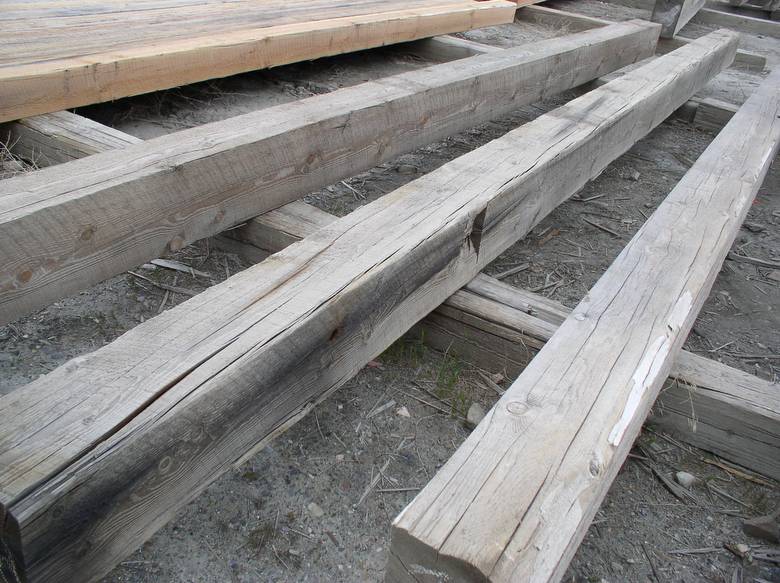 Weathered TWII Timbers