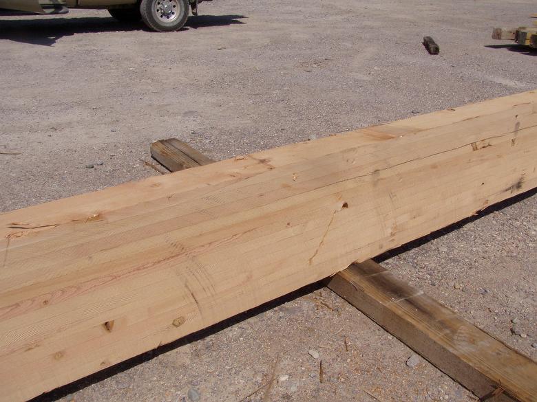 Resawn Douglas Fir Glu-Lam Timber - approx 6.5