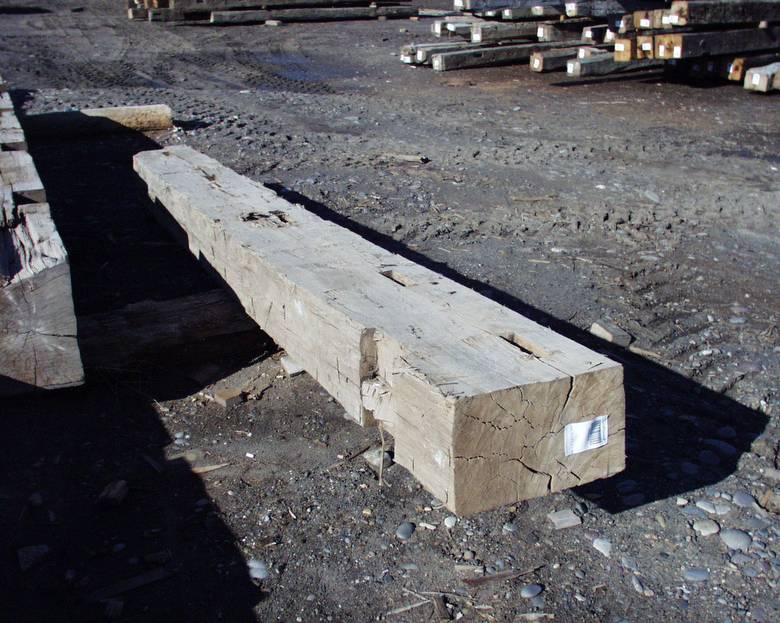 Hand Hewn Timbers / 12x15 x 13