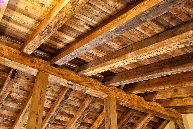 Barnwood used in Interior Applications