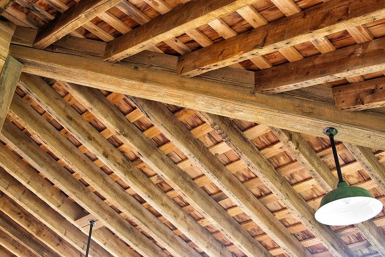 Weathered Timber and Rafters
