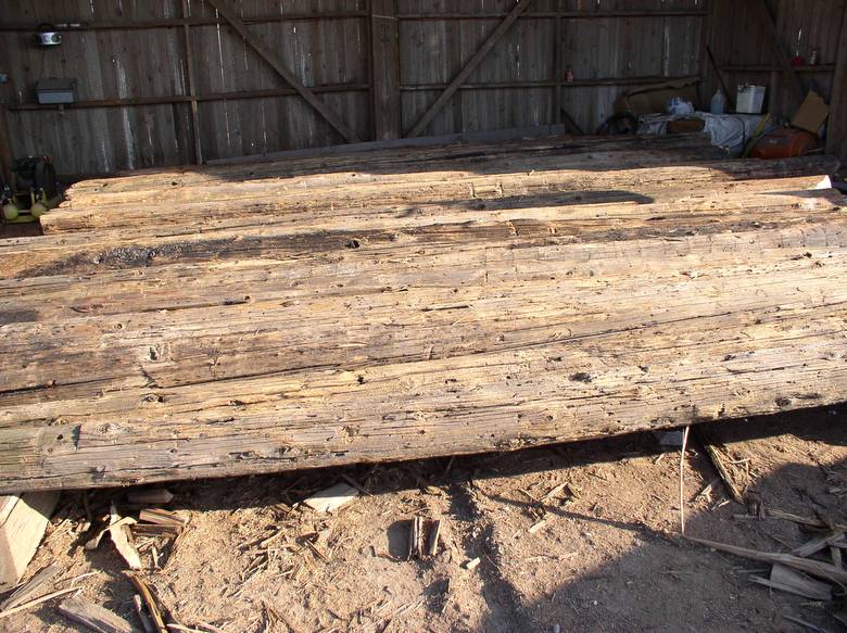 Western Red Cedar Telegraph Poles / These poles are very rustic old telegraph poles