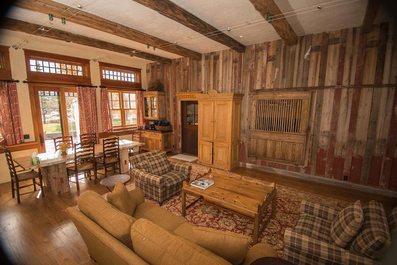 Reclaimed Weathered Timbers and Barnwood Paneling and Trailblazer Wood Flooring