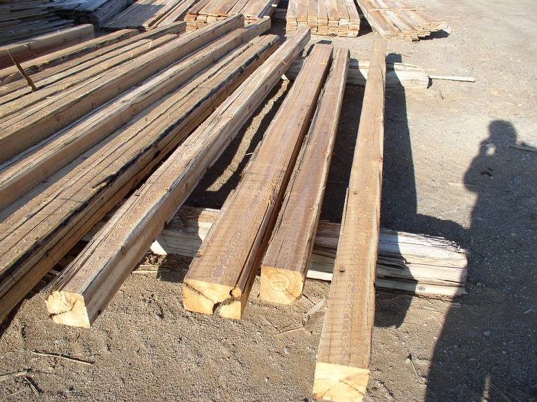 Western Red Cedar C-S Timbers / 6x6, 6x8, 6x10, 8x8 WRC Timbers