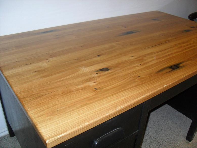 Ruby Hardwood desk top