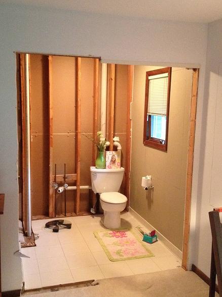 Bathroom Before