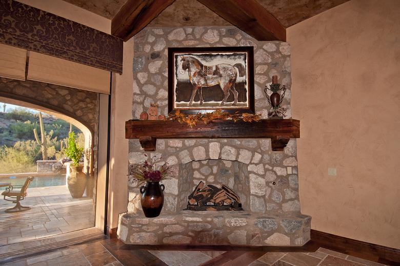 Trestlewood II Salty Fir Mantel (Arizona)