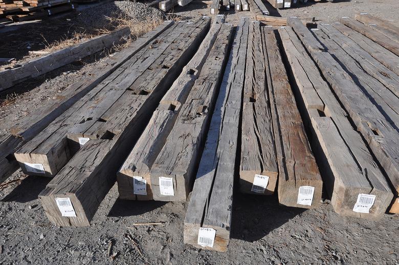 Hand-Hewn Timbers 