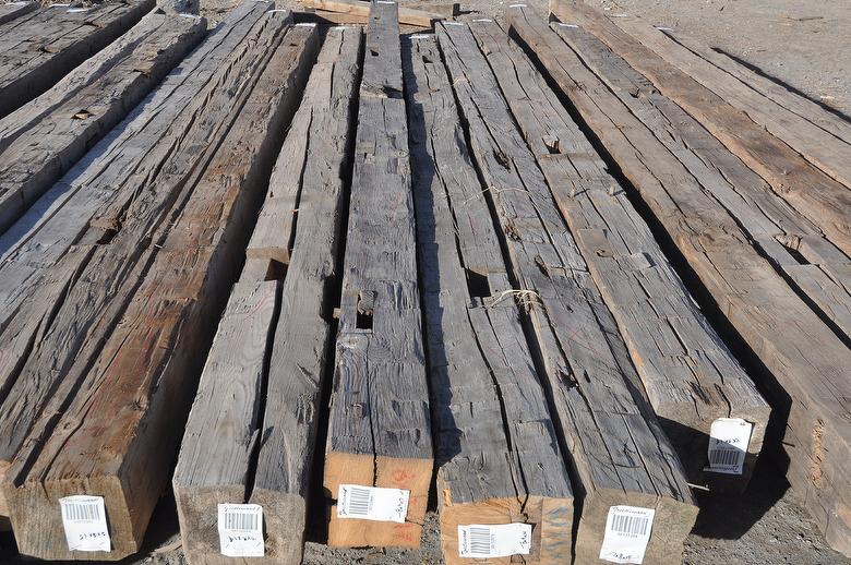 Hand-Hewn Timbers 