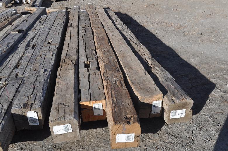 Hand-Hewn Timbers 