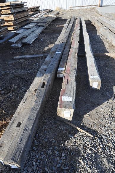 Hand-Hewn Timbers 