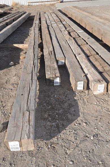 Hand-Hewn Timbers 