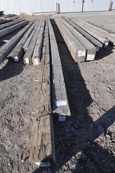 Hand-Hewn Timbers 