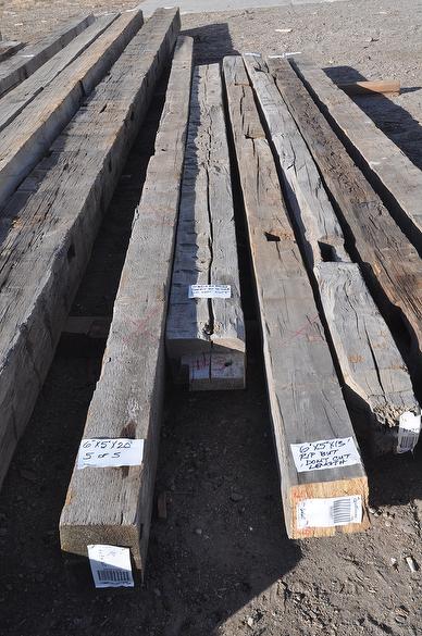 Hand-Hewn Timbers 