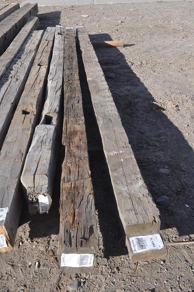 Hand-Hewn Timbers 