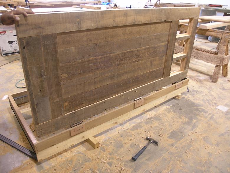 Brown Rough Barnwood Door